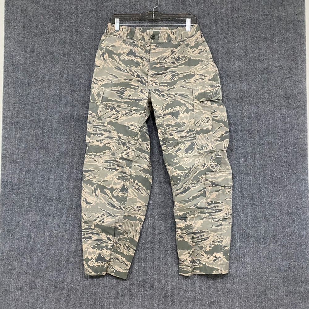 US Air Force ABU Digital Tiger Stripe Camo Cargo Pants Military Tactical Mens